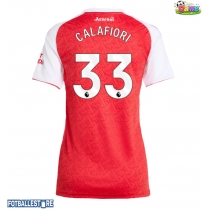 Arsenal Riccardo Calafiori #33 Hjemmedrakt Dame 2025-26 Kortermet